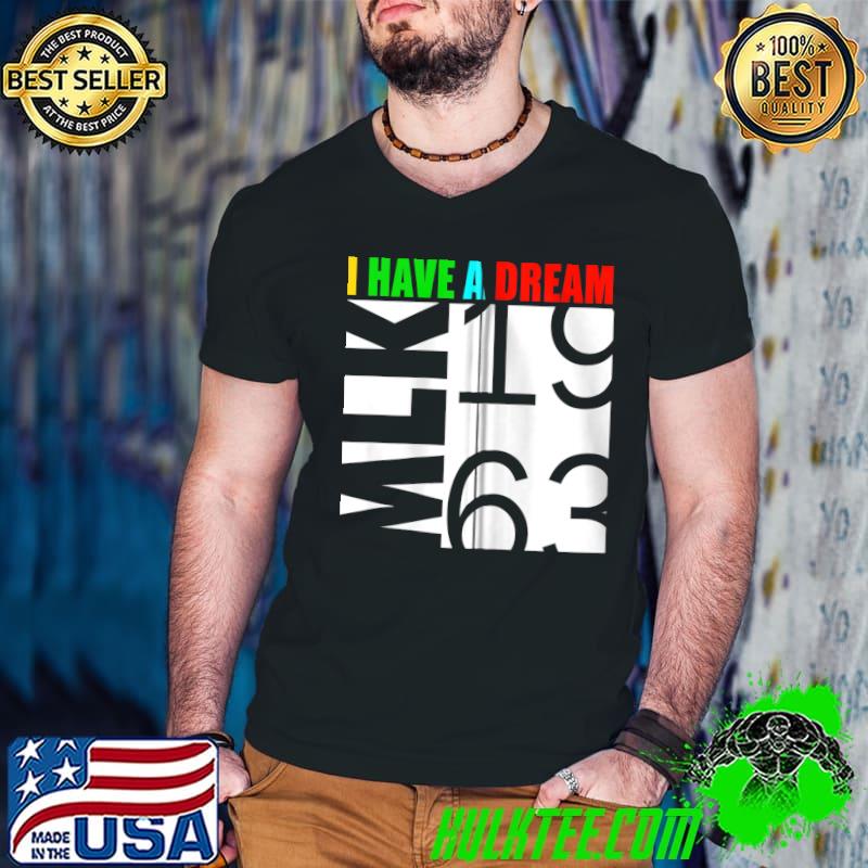 Nice Martin Luther King Jr. Day I Have a Dream MLK Day T-Shirt Guys V Neck Nice Martin Luther King Jr. Day I Have a Dream MLK Day T-Shirt Guys V Neck