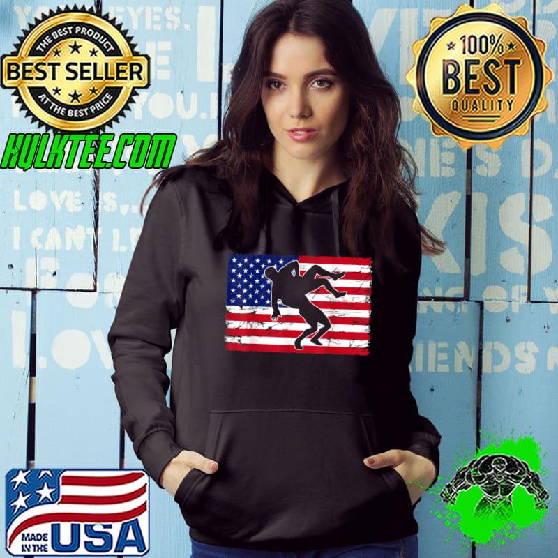 Nice Usa Flag Wrestling American Flag Wrestling Wrestle Gift T-Shirt