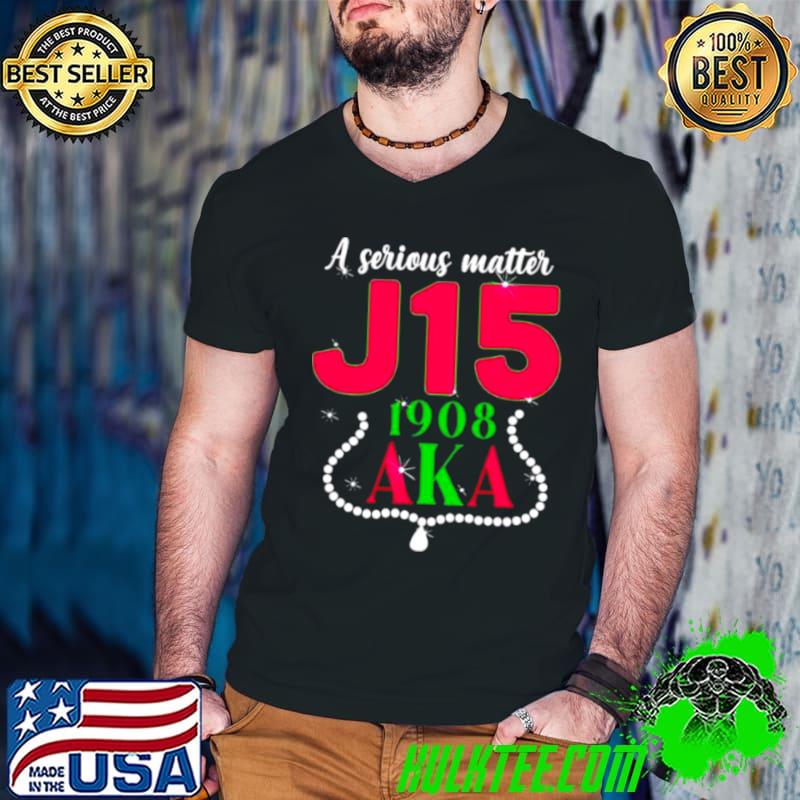 Official A serious matter J15 1908 Aka shirt