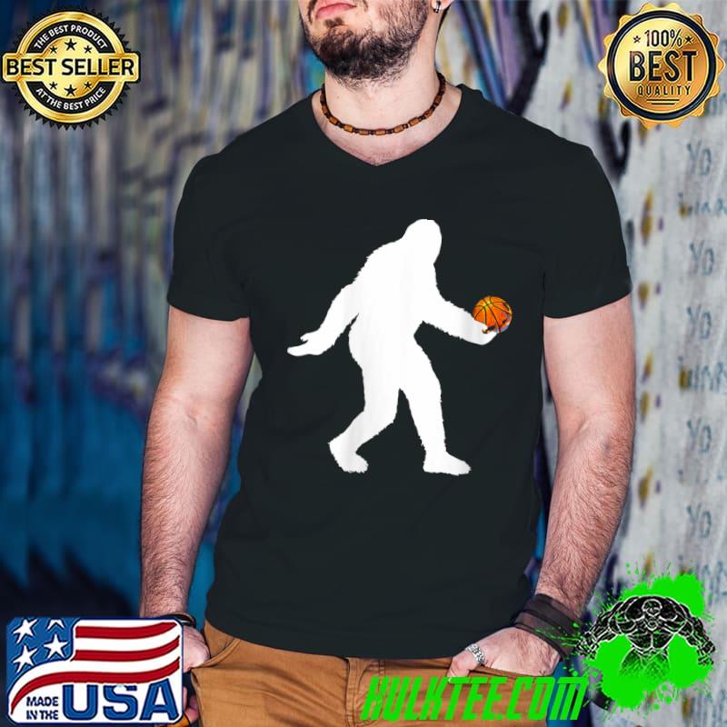 Official Big Foot March Basketball Madness Tournament T-Shirt Guys V Neck Official Big Foot March Basketball Madness Tournament T-Shirt Guys V Neck