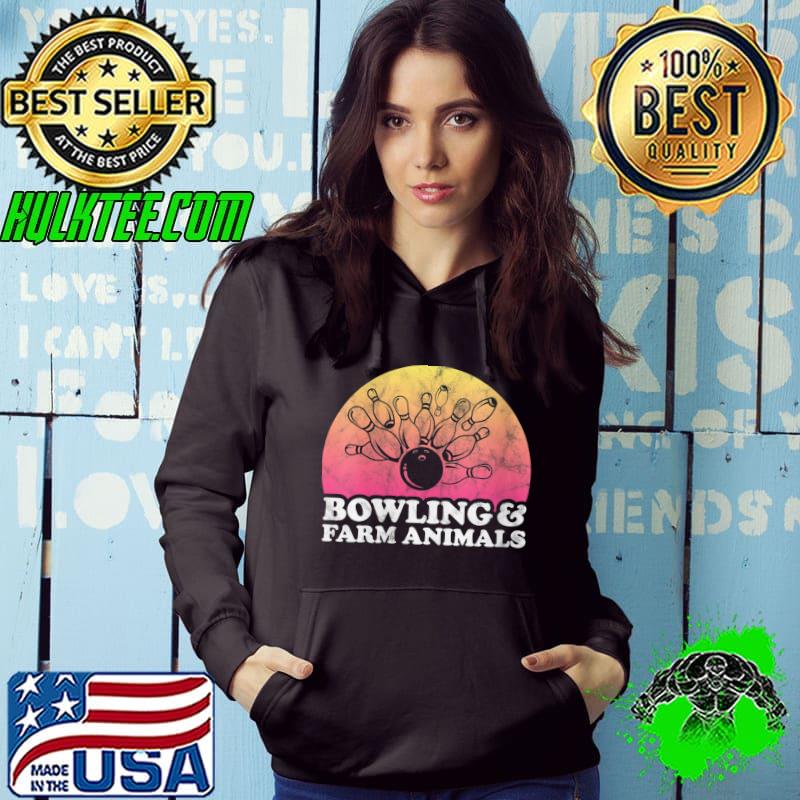 Official Bowling and Farm Animals or Farm Animal T-shirt
