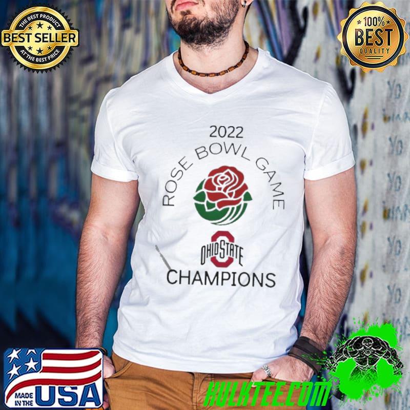 OHIO STATE 2022 ROSE BOWL GAME CHAMPIONS COLLEGE FOOTBALL SHIRT