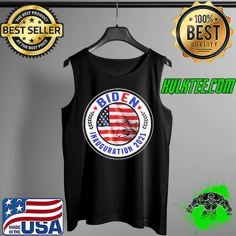 Premium Good Joe Biden inauguration day 2021 American flag Tank Top Premium Good Joe Biden inauguration day 2021 American flag Tank Top