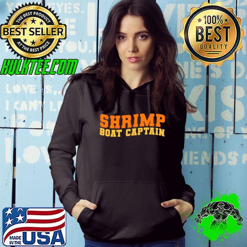 Premium Shrimp Boat Captain Fishing Seafood Catchers Fishermen T-shirt