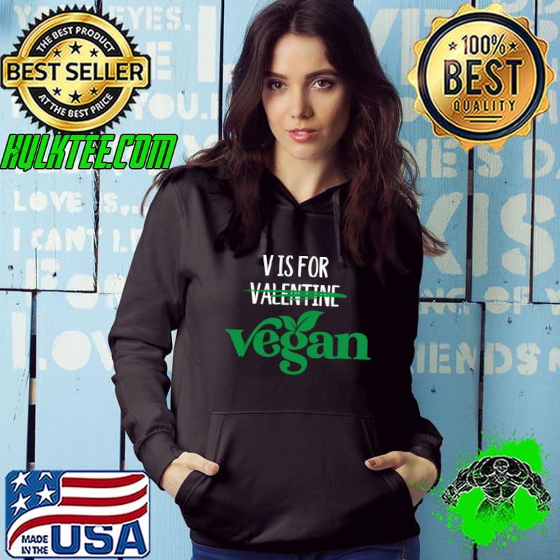 Premium Vegan Girlfriend Cute Vegetarian Not Valentine Boyfriend T-shirt