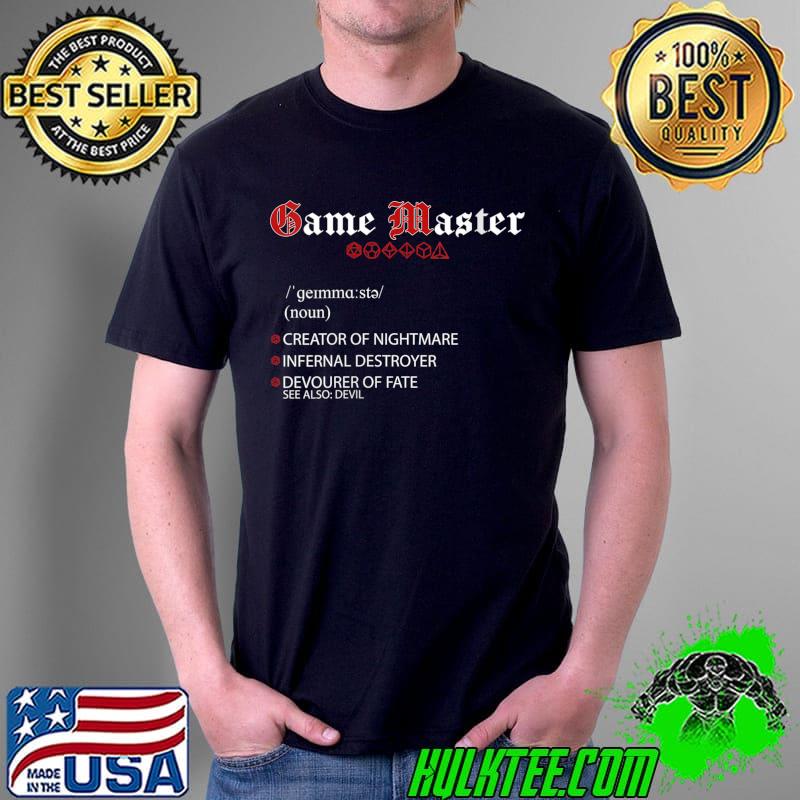RPG Role Play Dice Pen & Paper Gamemaster T Shirt Unisex RPG Role Play Dice Pen & Paper Gamemaster T Shirt Unisex