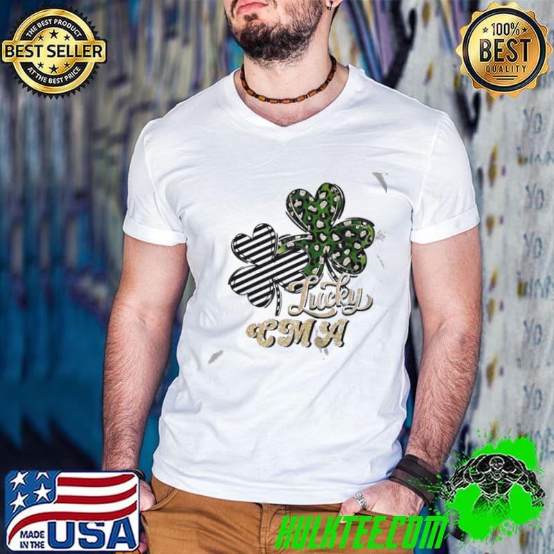 St patrick's day lucky cma clover shirt