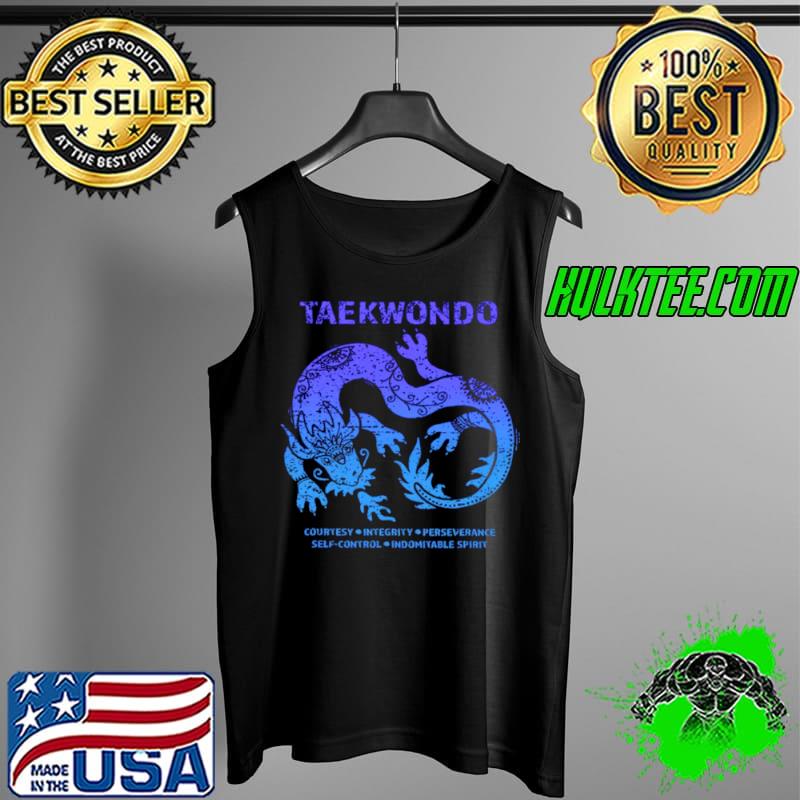 Taekwondo Courtesy Integrity Perseverance Shirt Tank Top Taekwondo Courtesy Integrity Perseverance Shirt Tank Top