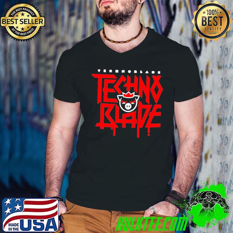 Technoblade Logo Red Unisex T-Shirt