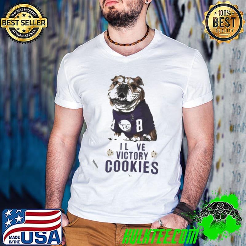 The Bulldog I love victory cookies 2022 shirt