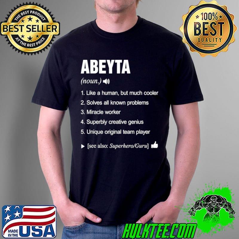 Top Abeyta Name Family Definition Meaning Noun Shirt Unisex Top Abeyta Name Family Definition Meaning Noun Shirt Unisex