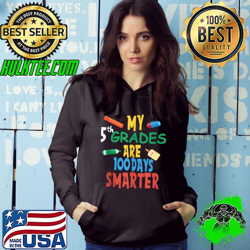 Top Mens My 5th Grade Are 100 Days Smarter T-shirt