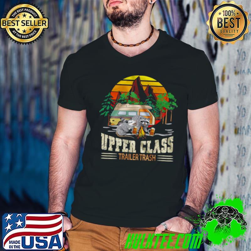 Upper Class Trailer Trash Shirt Guys V Neck Upper Class Trailer Trash Shirt Guys V Neck