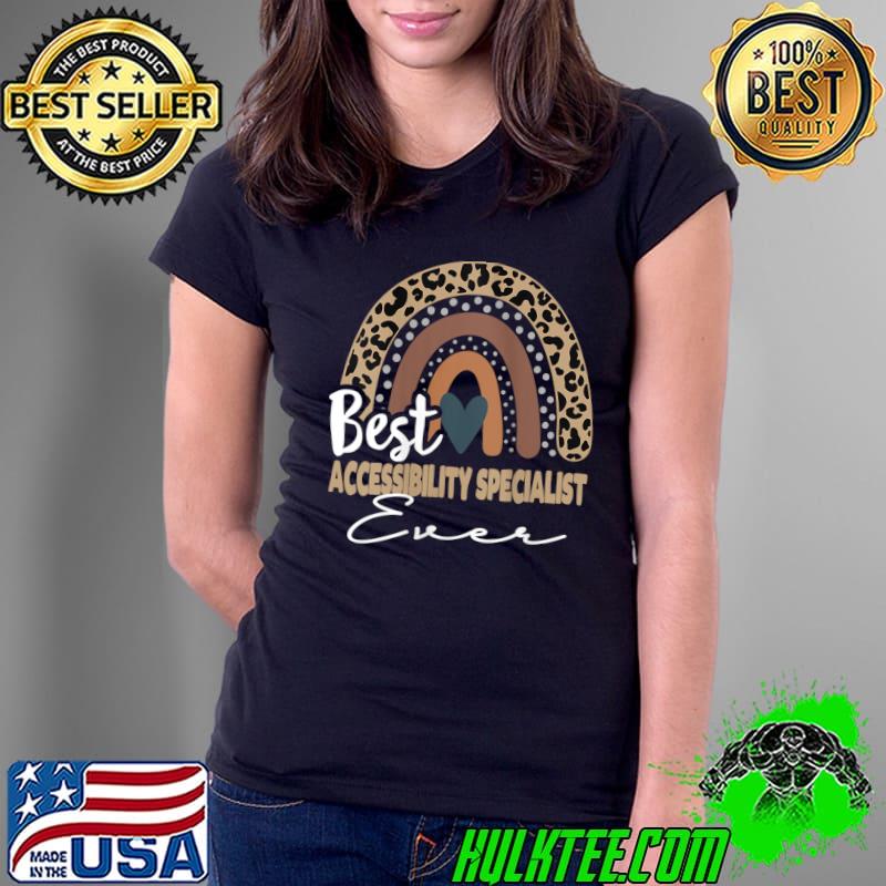 Back To School Boho Rainbow, Accessibility Specialist T-Shirt Ladies Tee Back To School Boho Rainbow, Accessibility Specialist T-Shirt Ladies Tee