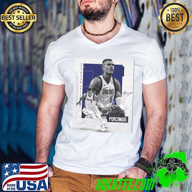 Basketball player kristaps porzingis shirt