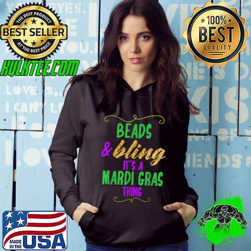 Beads & Bling It's a Mardi Gras Thing Cool T-Shirt