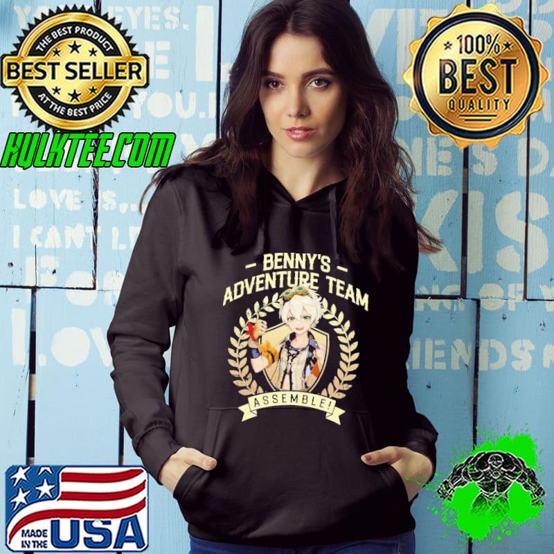Bennyadventure team crest genshin impact shirt