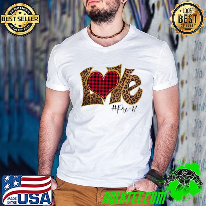 Best Cute Valentines Day Teacher Love My Sweet Pre-K Students T-shirt