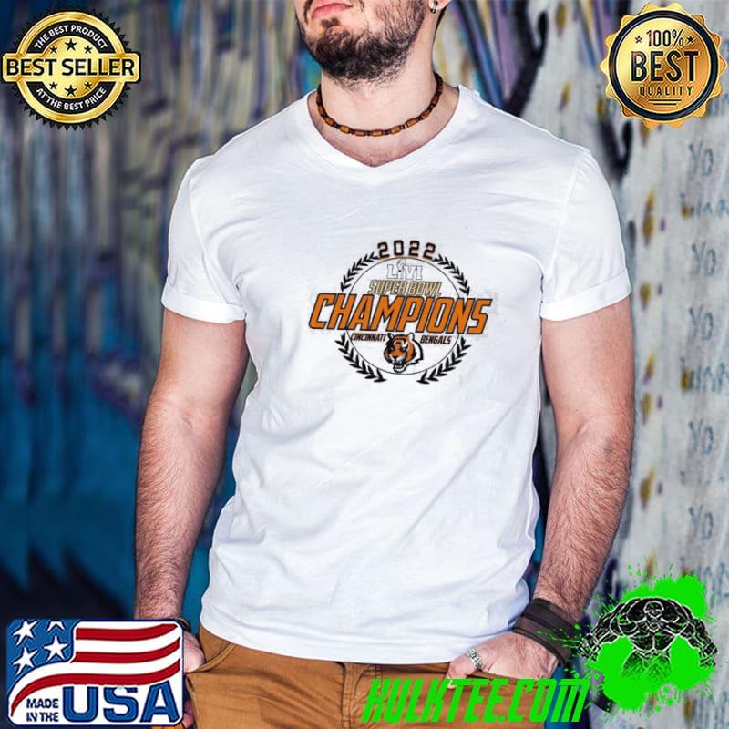 Cincinnati Bengals 2022 NFL Super Bowl Champions T-Shirt