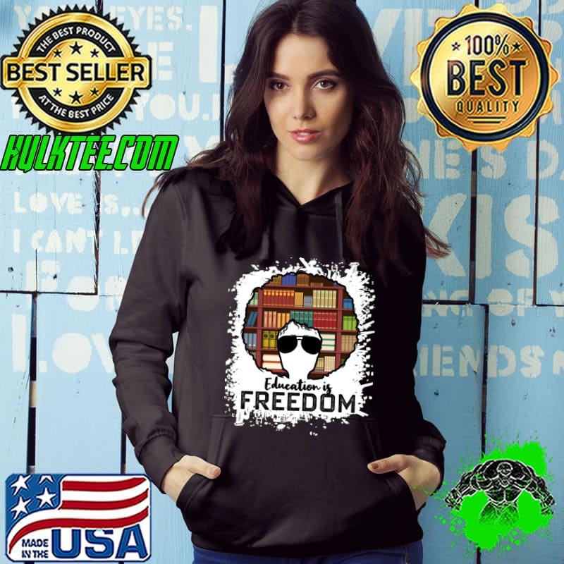 Education Is Freedom Black History Month T-shirt