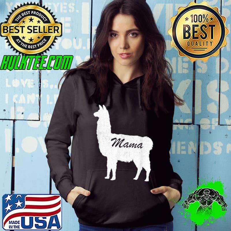 Funny Mothers Day Shirt, mama llama tShirts T-Shirt