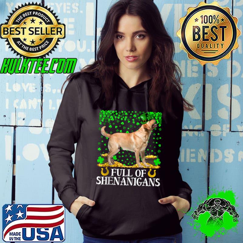 Funny Shamrock Chesapeake Bay Retriever Dog St Patrick's Day T-shirt