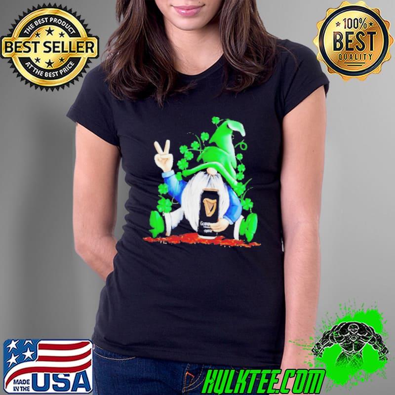 Gnomie hug guinness shamrock st. patrick‘s day Ladies Tee Gnomie hug guinness shamrock st. patrick‘s day Ladies Tee