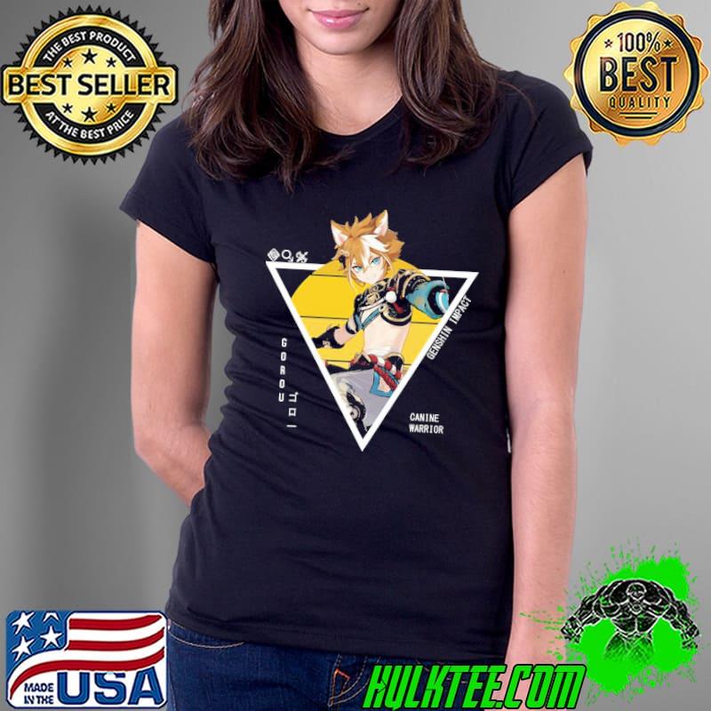 Gorou Genshin Impact Unisex T-Shirt Ladies Tee Gorou Genshin Impact Unisex T-Shirt Ladies Tee
