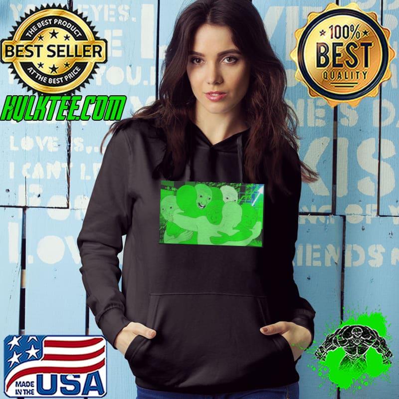 Green wojaks stonks shirt