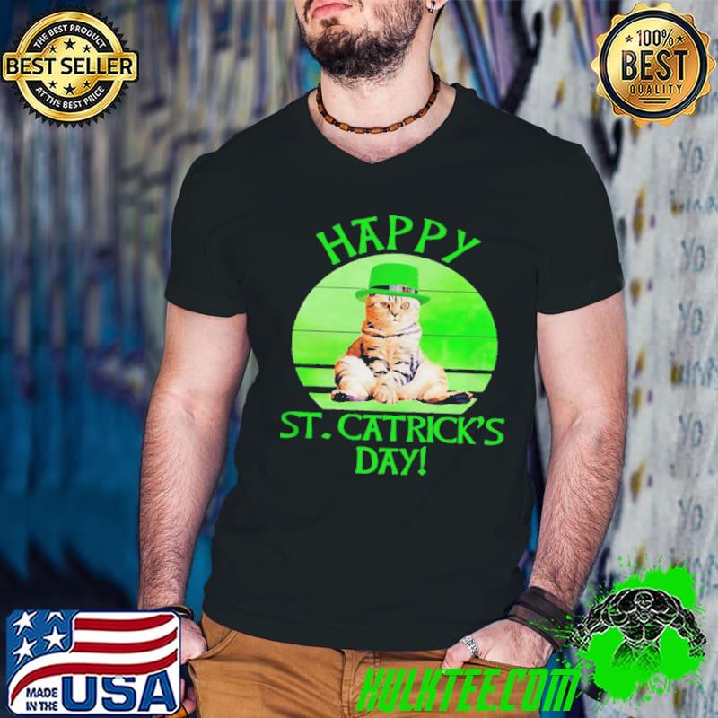 Happy st catrick's day cat Guys V Neck Happy st catrick's day cat Guys V Neck