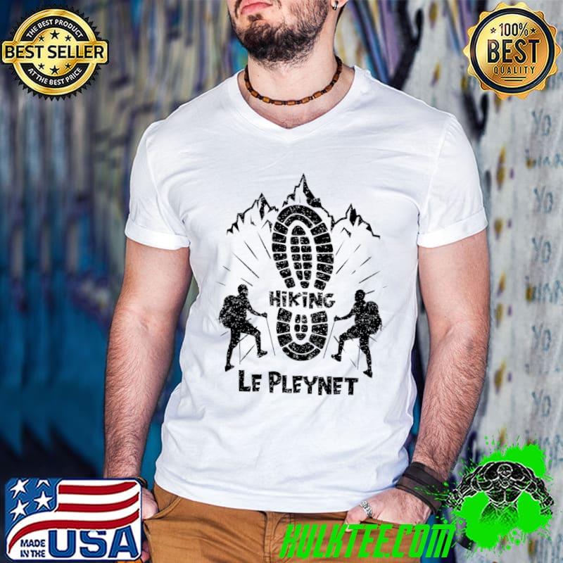 Hiker Le Pleynet France Hiking Vacation Ski T-shirt