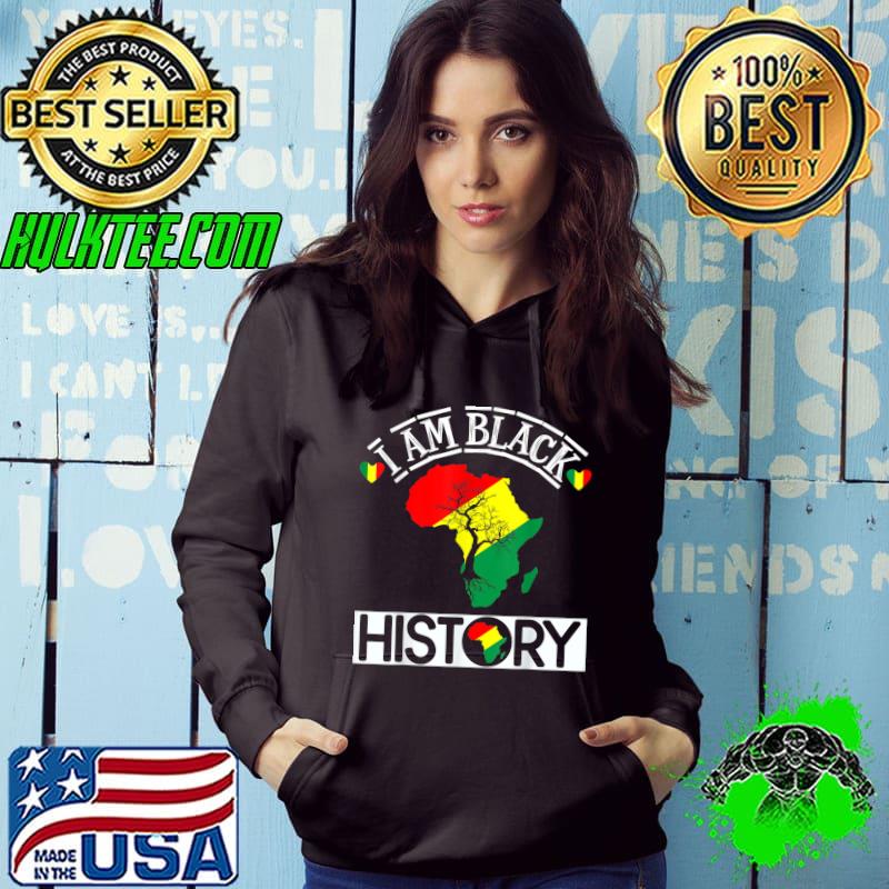 I Am Black History Month Shirt Pride Cool African American T-Shirt