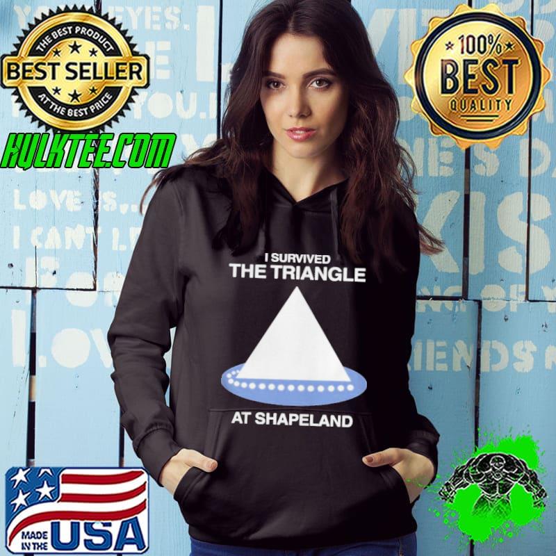 I survived the triangle at shapeland shirt