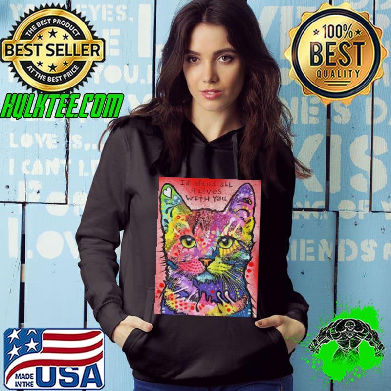 I'd spend all lives with you cat Hoodie I'd spend all lives with you cat Hoodie