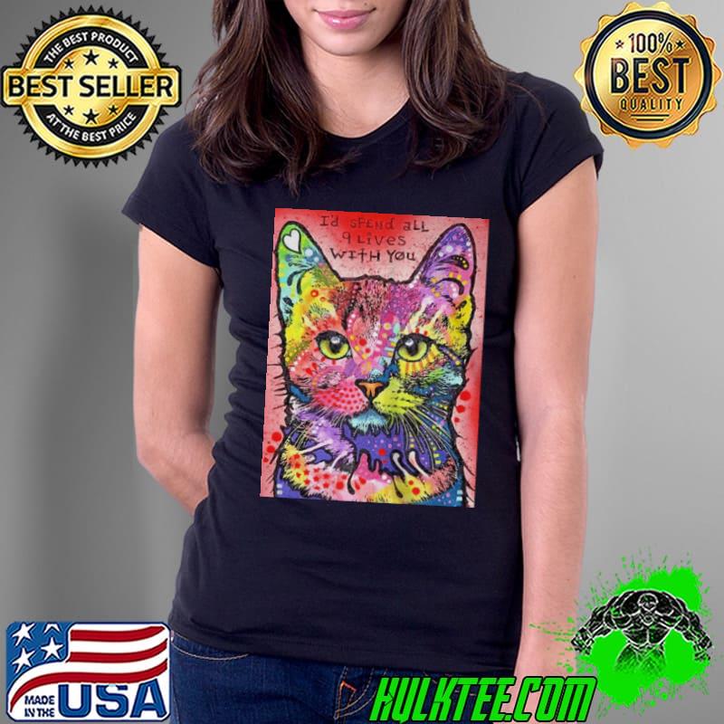 I'd spend all lives with you cat shirt I'd spend all lives with you cat shirt