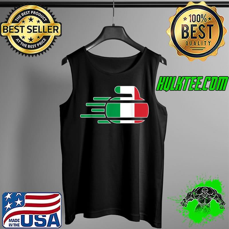 Italy Curling Team Fans Jersey Italian Curlers Winter Sports T-Shirt Tank Top Italy Curling Team Fans Jersey Italian Curlers Winter Sports T-Shirt Tank Top