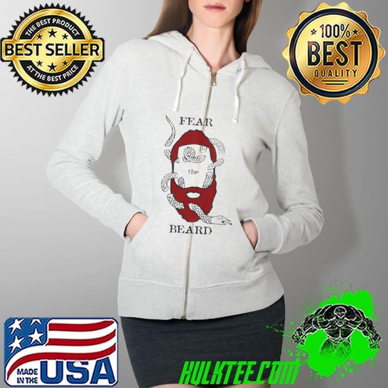 James harden fear the beard philadelphia 76ers Full Zip Hooded James harden fear the beard philadelphia 76ers Full Zip Hooded
