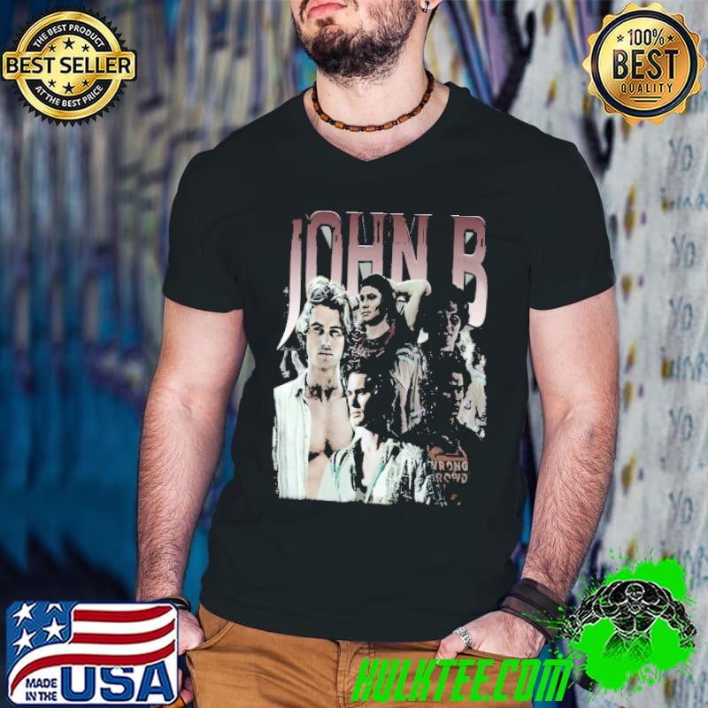 John b outer bank movies vintage pogue life 90's shirt