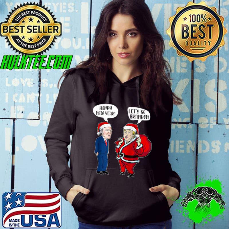 Lets go Branson Brandon Meme Trump Santa Biden Sarcastic T-shirt