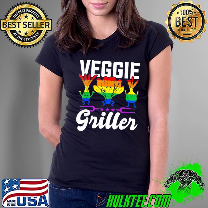 LGBT veggie vegetable lover bbq shirt