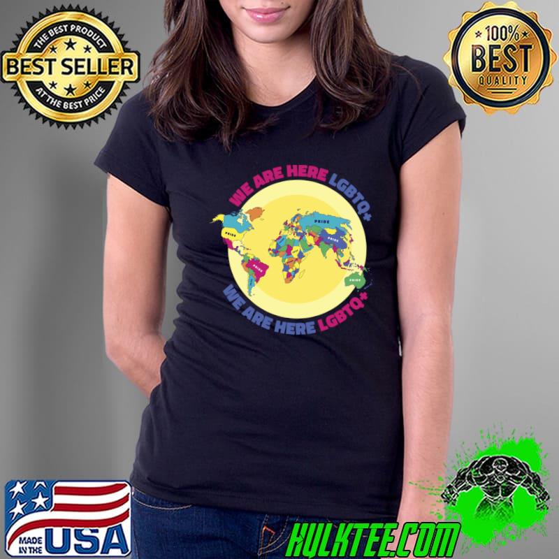 LGBTQ World - Cute LGBTQ Pride World T-shirt