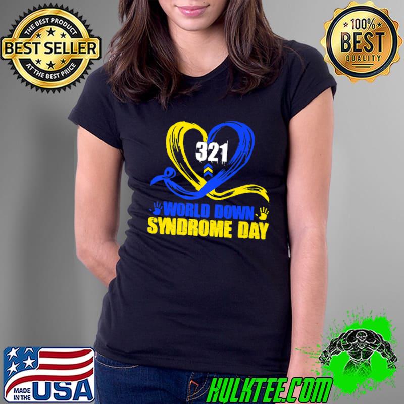 Love World Down Syndrome Awareness Day Love Premium T-Shirt