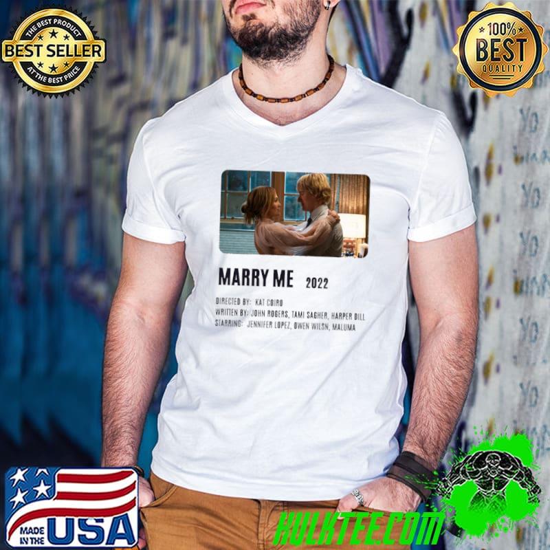 Marry me movie 2022 shirt