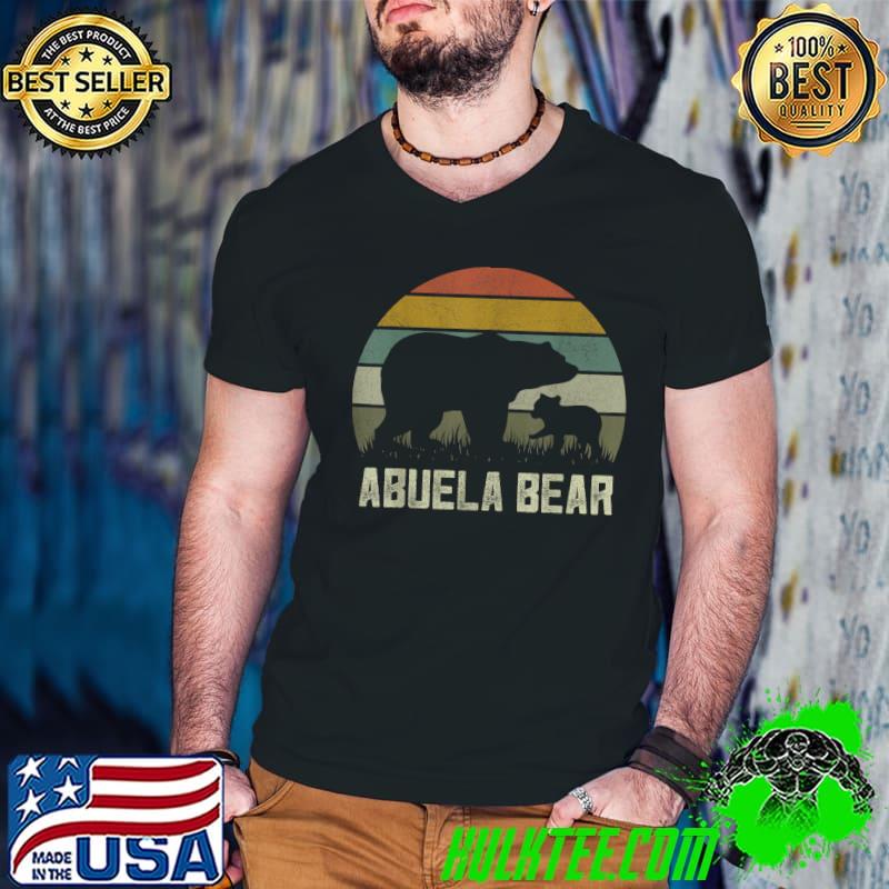 Mens Funny Mothers Day Spanish Grandma Shirt, Cub Kid Abuela Bear T-Shirt Guys V Neck Mens Funny Mothers Day Spanish Grandma Shirt, Cub Kid Abuela Bear T-Shirt Guys V Neck