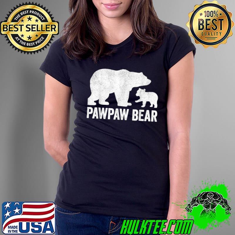 Mens Pawpaw Bear Fathers Day Grandad Shirt, Funny Cub Kid Grandpa T-Shirt Ladies Tee Mens Pawpaw Bear Fathers Day Grandad Shirt, Funny Cub Kid Grandpa T-Shirt Ladies Tee