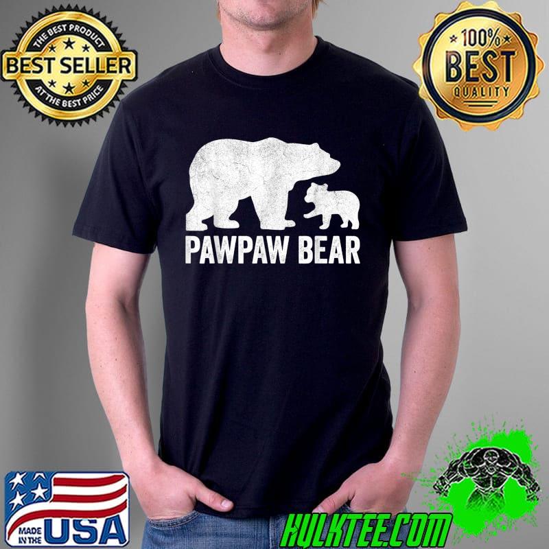 Mens Pawpaw Bear Fathers Day Grandad Shirt, Funny Cub Kid Grandpa T-Shirt Unisex Mens Pawpaw Bear Fathers Day Grandad Shirt, Funny Cub Kid Grandpa T-Shirt Unisex