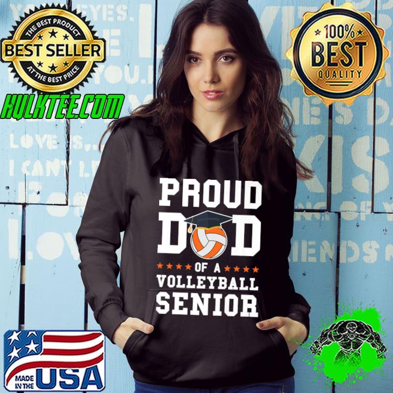 Mens Proud Dad of a Volleyball Senior Volleyball Senior Premium T-Shirt