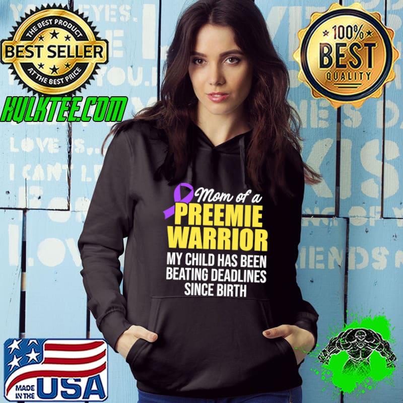 Micro Preemie NICU Mommy Warrior Premature Birth New Mom Premium T-Shirt