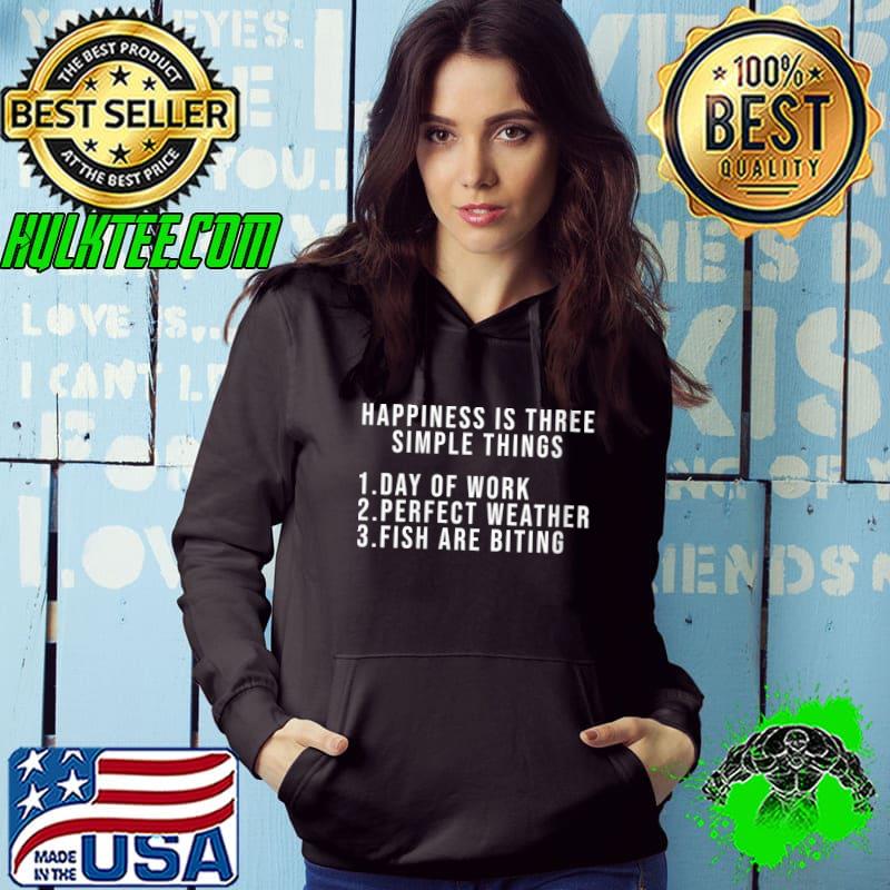 My Happiness Fishing! Funny Fishing Fisherman T-Shirt