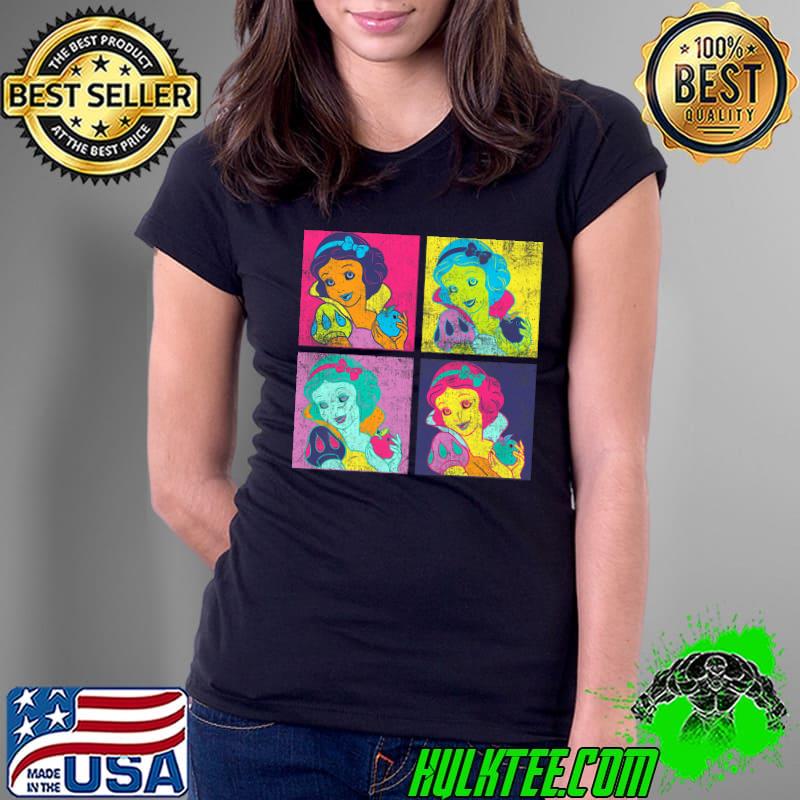 Nice Disney Snow White Bright Neon Retro Box Poster Premium T-Shirt Ladies Tee Nice Disney Snow White Bright Neon Retro Box Poster Premium T-Shirt Ladies Tee